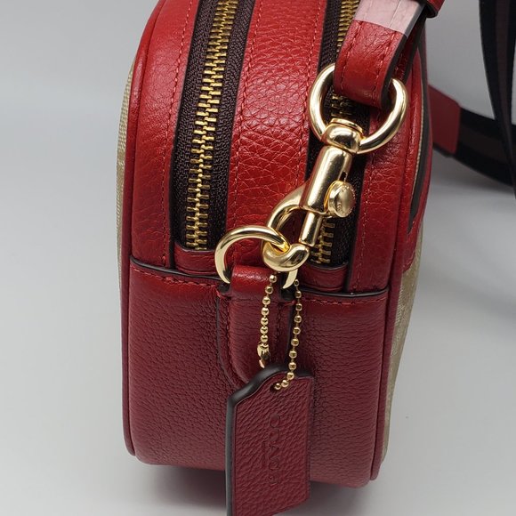 Coach Bags Coach Signature Ox And Carriage Jes Camera Bag Poshmark
